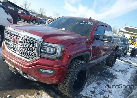 2017 GMC Sierra 1500 Denali из США, поврежденный, VIN 3GTU2PEC1HG357542